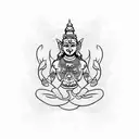 Text as "Bali 25.10.2023" tattoo design idea