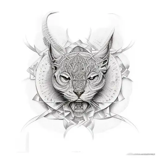 I contemplate existance with consistance tattoo design idea