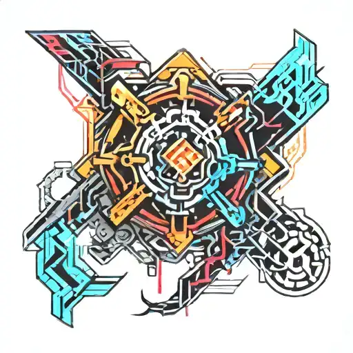 firefighter extrication jaws of life graffiti like tattoo design idea