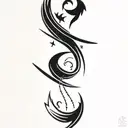 cancer pisces Gemini tattoo design idea