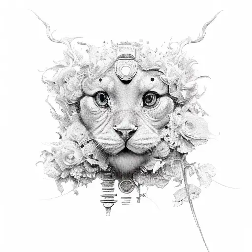 Details more than 77 love lion and lioness tattoo super hot  incdgdbentre