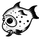 Anglerfish from Finding Nemo tattoo design idea