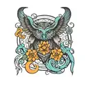 infp cognitive psychology symbols tattoo design idea