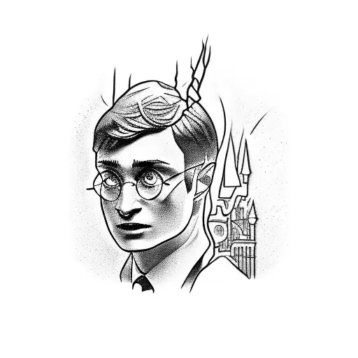 harry Potter  tattoo design idea