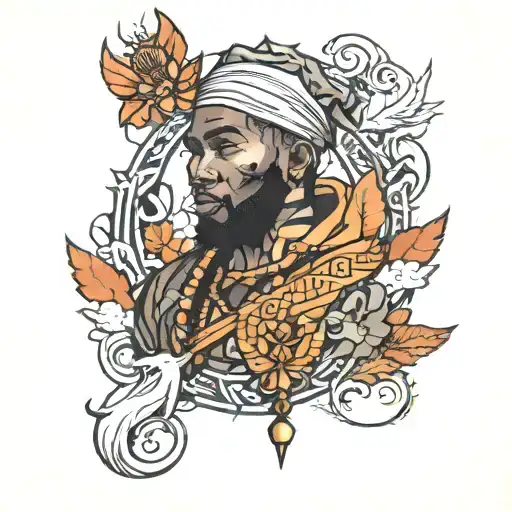 wiseman by Frank Ocean tattoo design idea