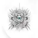 fenix tattoo design idea