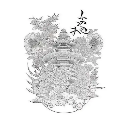 Garden Shed tattoo design idea