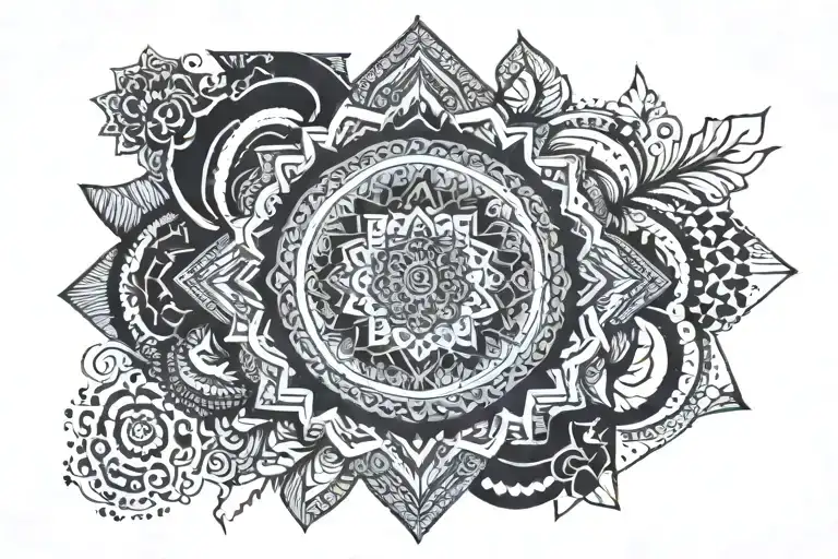 Kabita Laxmi Song tattoo design idea