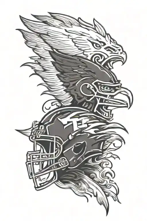 Kansas City chiefs   tattoo design idea