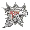 Kansas City chiefs forarm tattoo design idea