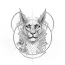 trails, cornhole tattoo design idea