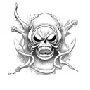 One piece  tattoo design idea