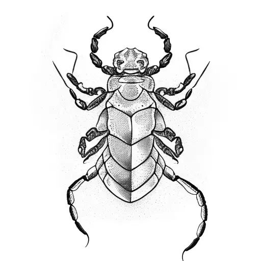 Scorpion fighting a flaming snake tattoo design idea