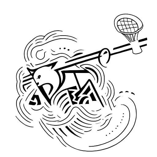 Born for sport tattoo design idea