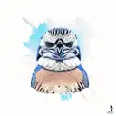 kookaburra tattoo design idea