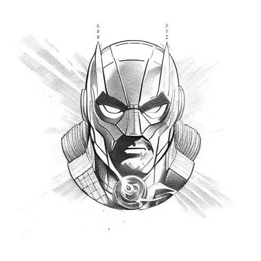 Mix of symbols from these Marvel comics characters: Clint Burton, Kate Bishop tattoo design idea