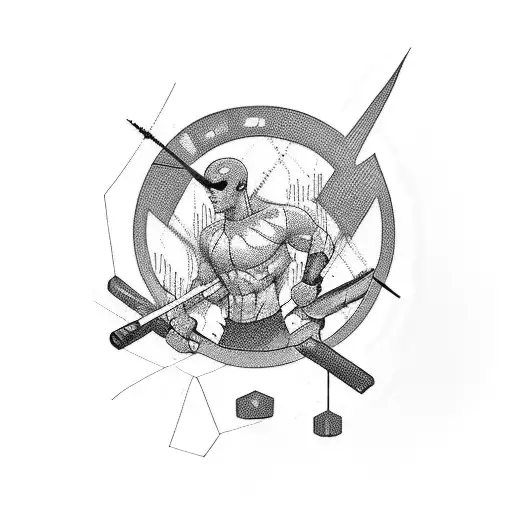 hawkeye tattoo design idea