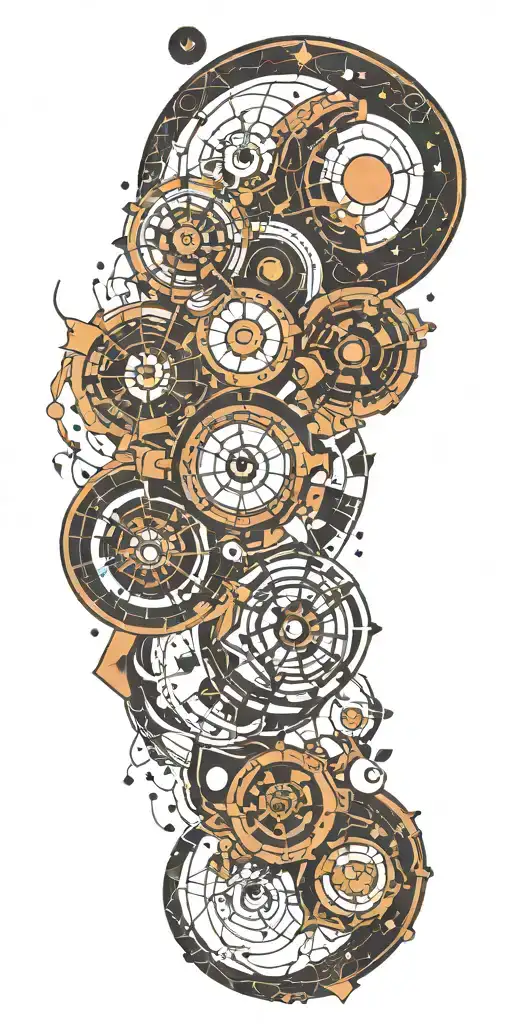 The Abyss inspired constellation tattoo design idea