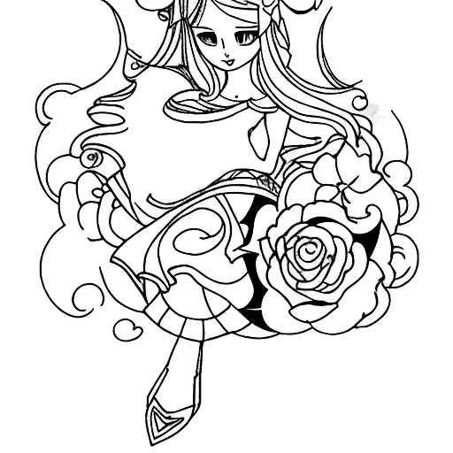 Neverland tattoo design idea