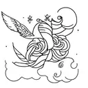 Neverland tattoo design idea