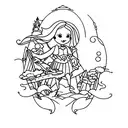 Neverland tattoo design idea