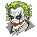 the joker heath ledger tattoo design idea