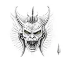 Lucifer Beelzebub astaroth tattoo design idea