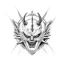 Lucifer Beelzebub astaroth tattoo design idea