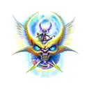 Lucifer Beelzebub astaroth tattoo design idea