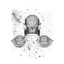 messi tattoo design idea