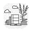 rainy + library + spring + dark netflix intro tattoo design idea