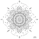 mehndi tattoo design idea