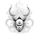 music, viking, icelandic design tattoo design idea