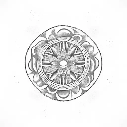 simple chili pepper tattoo design idea