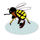 Honey Bee tattoo design idea