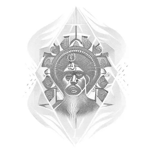 stoic philosopher tattoo design idea