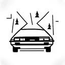 delorean tattoo design idea