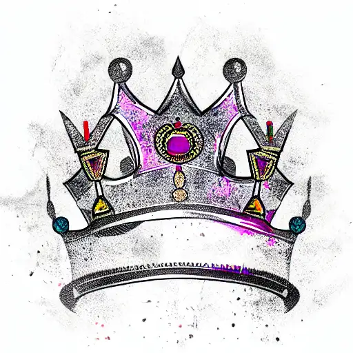 King's Crown tattoo design idea