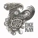 strength, semi colon, survivor, rise again, love, zero fucks to give tattoo design idea