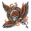 no pain no gain tattoo design idea