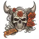 no pain no gain tattoo design idea