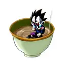 vegeta dragon ball z tattoo design idea