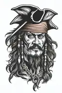 jack sparrow tattoo tattoo design idea