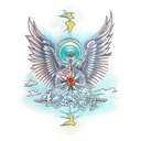 Icarus tattoo design idea