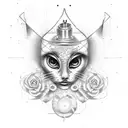 welding tig torch girl  tattoo design idea