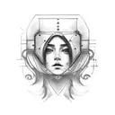 tig welding girl  tattoo design idea
