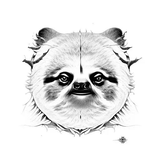 sin of sloth  tattoo design idea