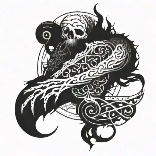 Bring me the Horizon, dark,  tattoo design idea