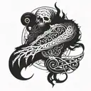 Bring me the Horizon, dark,  tattoo design idea