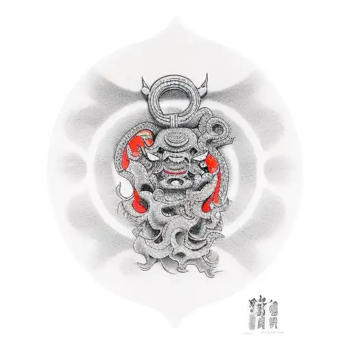 hear no see no evil tattoo design idea